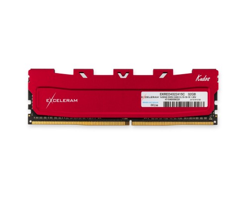 Модуль пам'яті для комп'ютера DDR4 32GB 2400 MHz Red Kudos eXceleram (EKRED4322415C)