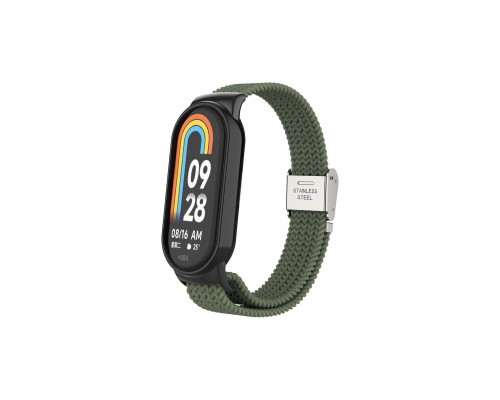 Ремінець до фітнес браслета Armorstandart Braided Solo Loop для Xiaomi Mi Band 8 Khaki (ARM69929)