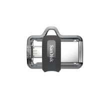 USB флеш накопичувач SanDisk 64GB Ultra Dual Black USB 3.0 OTG (SDDD3-064G-G46)