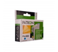 Картридж Patron EPSON R265/285/360,RX560/585/685,P50,PX650 CYAN (T0802) (PN-0802)