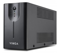 Пристрій безперебійного живлення Vinga LED 600VA metal case with USB (VPE-600MU)