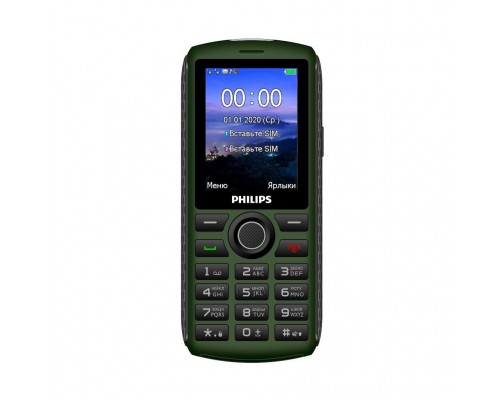 Мобильный телефон Philips Xenium E218 Green