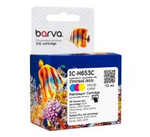 Картридж Barva HP 653 color/3YM74AE, 13 мл (IC-H653C)