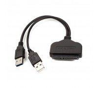 Перехідник 2*USB 3.0 to SATA III, 15 cm PowerPlant (CA913138)