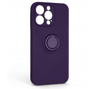 Чохол до мобільного телефона Armorstandart Icon Ring Apple iPhone 13 Pro Dark Purple (ARM68668)