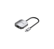Перехідник USB3.1 Type-C to HDMI (F) 4K 30HZ 0.15m Vention (TDEHB)