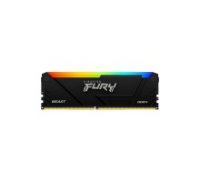 Модуль пам'яті для комп'ютера DDR4 32GB 3200 MHz Beast RGB Kingston Fury (ex.HyperX) (KF432C16BB2A/32)