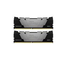 Модуль пам'яті для комп'ютера DDR4 16GB (2x8GB) 3200 MHz Fury Renegade Black Kingston Fury (ex.HyperX) (KF432C16RB2K2/16)