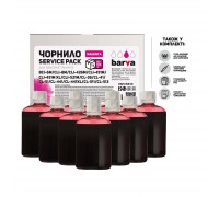 Чорнило Barva Canon CLI-521/CL-511 Magenta 10x100мл ServicePack (C521-1SP-M)