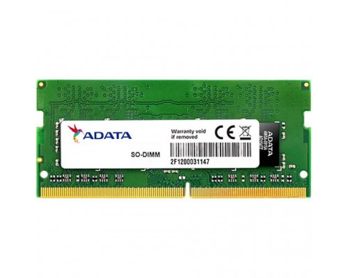 Модуль пам'яті для ноутбука SoDIMM DDR4 8GB 2666 MHz ADATA (AD4S266638G19-S)