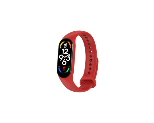 Ремінець до фітнес браслета BeCover Silicone для Xiaomi Mi Smart Band 7 Red (707485)