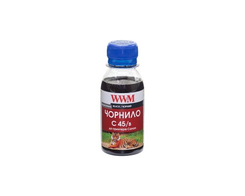 Чорнило WWM Canon CLI451B 100г Black Water-soluble (C45/B-2)