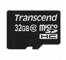 Карта памяти Transcend 32Gb microSDHC class 10 (TS32GUSDC10)