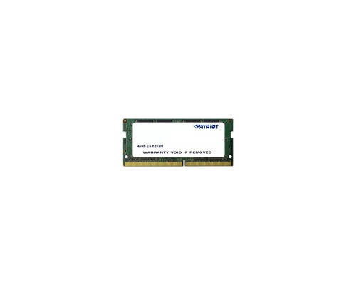 Модуль памяти для ноутбука SoDIMM DDR4 8GB 2666 MHz Patriot (PSD48G266682S)