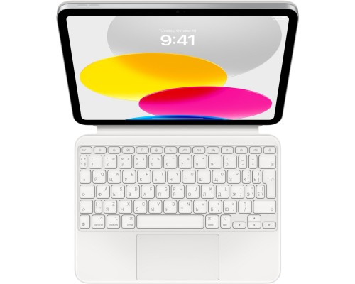 Чохол до планшета Apple Magic Keyboard Folio for iPad (10th generation) - Ukrainian, Model A2695 (MQDP3UA/A)