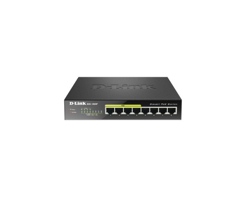 Комутатор мережевий D-Link DGS-1008P/E