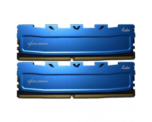 Модуль пам'яті для комп'ютера DDR4 32GB (2x16GB) 2400 MHz Blue Kudos eXceleram (EKBLUE4322417AD)