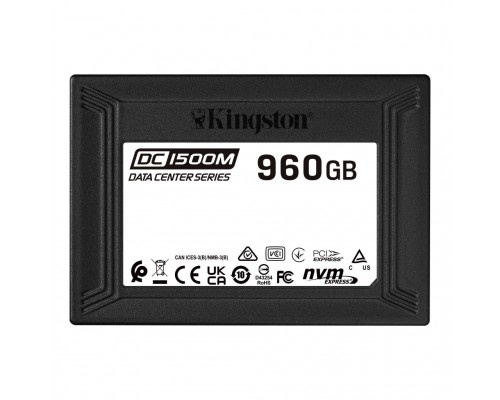 Накопичувач SSD U.2 2.5" 960GB Kingston (SEDC1500M/960G)