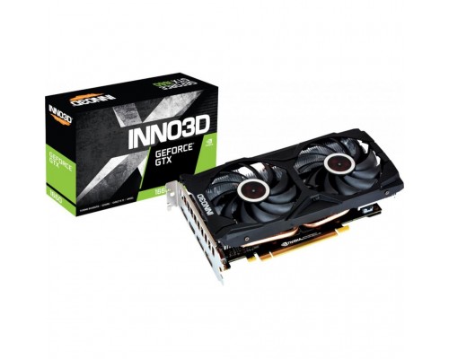 Відеокарта INNO3D GeForce GTX1660 6144Mb GAMING OC X2 (N16602-06D5X-1521VA15L)
