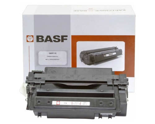 Картридж BASF для HP LJ 2410/2420/2430 аналог Q6511X Black (KT-Q6511X)