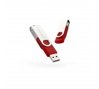 USB флеш накопичувач eXceleram 32GB P1 Series Silver/Red USB 2.0 (EXP1U2SIRE32)