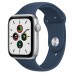 Смарт-годинник Apple Watch SE GPS, 44mm Silver Aluminium Case with Abyss Blue Spo (MKQ43UL/A)