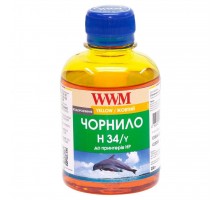 Чорнило WWM HP № 22/134/136 (8766/9361) yellow (H34/Y)