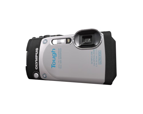 Цифровий фотоапарат Olympus Tough TG-870 White (Waterproof - 15m; Wi-Fi; GPS) (V104200WE000)