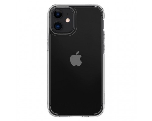 Чохол до мобільного телефона Spigen iPhone 12 / 12 Pro Crystal Hybrid, Crystal Clear (ACS01520)