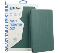 Чохол до планшета BeCover Soft Edge stylus holder Samsung Tab A9 SM-X115 8.7" Dark Green (710357)