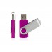 USB флеш накопичувач eXceleram 16GB P1 Series Silver/Purple USB 2.0 (EXP1U2SIPU16)