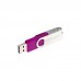 USB флеш накопичувач eXceleram 16GB P1 Series Silver/Purple USB 2.0 (EXP1U2SIPU16)