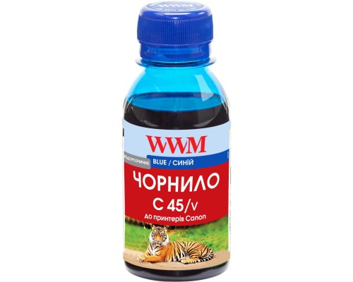 Чорнило WWM Canon CLI-481PB 100г Blue (C45/V-2)