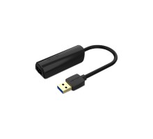 Перехідник USB 3.0 to Ethernet RJ45 1000Mb black Vention (CEHBB)