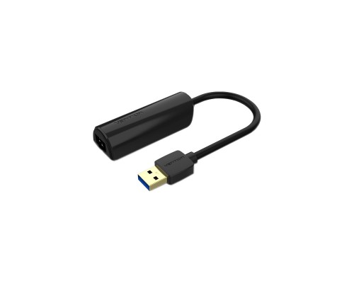 Перехідник USB 3.0 to Ethernet RJ45 1000Mb black Vention (CEHBB)