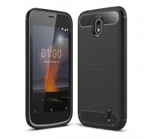 Чехол для моб. телефона Laudtec для Nokia 1 Carbon Fiber (Black) (LT-N1B)