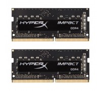 Модуль пам'яті для ноутбука SoDIMM DDR4 16GB (2x8GB) 2400 MHz HyperX Impact Kingston (HX424S14IB2K2/16)