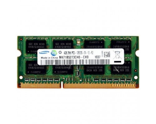 Модуль памяти для ноутбука SoDIMM DDR3 4GB 1600 MHz Samsung (M471B5273DH0-CK0)