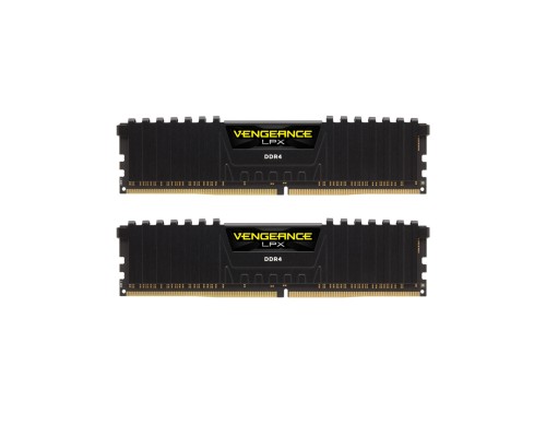 Модуль пам'яті для комп'ютера DDR4 32GB (2x16GB) 3200 MHz Vengeance LPX Black CORSAIR (CMK32GX4M2D3200C16)