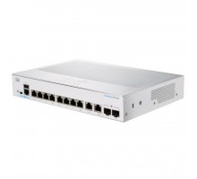 Коммутатор сетевой Cisco CBS350-8T-E-2G-EU