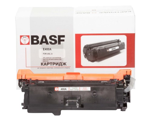 Картридж BASF HP LJ Enterprise 500 Color M551n/dn/xh/CE400A Black (KT-CE400A)