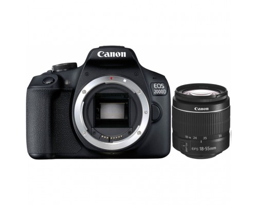 Цифровий фотоапарат Canon EOS 2000D 18-55 DC III (2728C007AA)