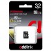 Карта памяти AddLink 32GB microSDHC class 10 UHS-I U1 (ad32GBMSH310)