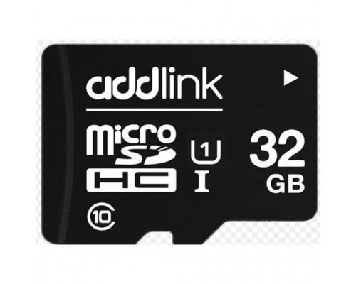 Карта памяти AddLink 32GB microSDHC class 10 UHS-I U1 (ad32GBMSH310)