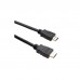 Кабель мультимедійний HDMI to HDMI 10 m V2.0 Vinga (VCPDCHDMI2MM10BK)