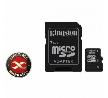 Карта пам'яті Kingston 8Gb microSDHC class 4 (SDC4/8GB)