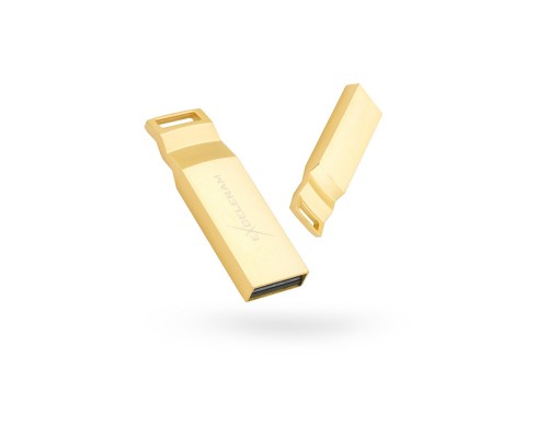 USB флеш накопичувач eXceleram 64GB U2 Series Gold USB 2.0 (EXP2U2U2G64)