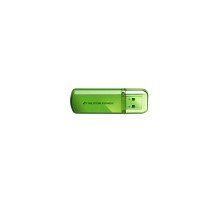 USB флеш накопичувач Silicon Power 64GB Helios 101 Green USB 2.0 (SP064GBUF2101V1N)