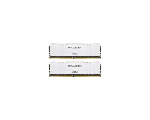 Модуль пам'яті для комп'ютера DDR4 16GB (2x8GB) 2666 MHz Ballistix White MICRON (BL2K8G26C16U4W)