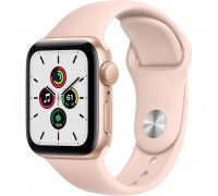 Смарт-часы Apple Watch SE GPS, 44mm Gold Aluminium Case with Pink Sand Band (MYDR2UL/A)